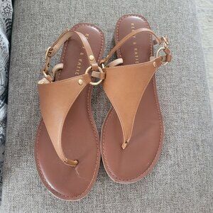 Kelly & Katie Tan Sandals
